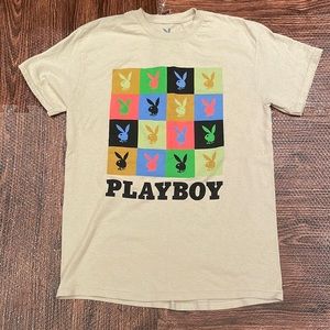 Playboy T-Shirt | Men’s Medium | Cream Color